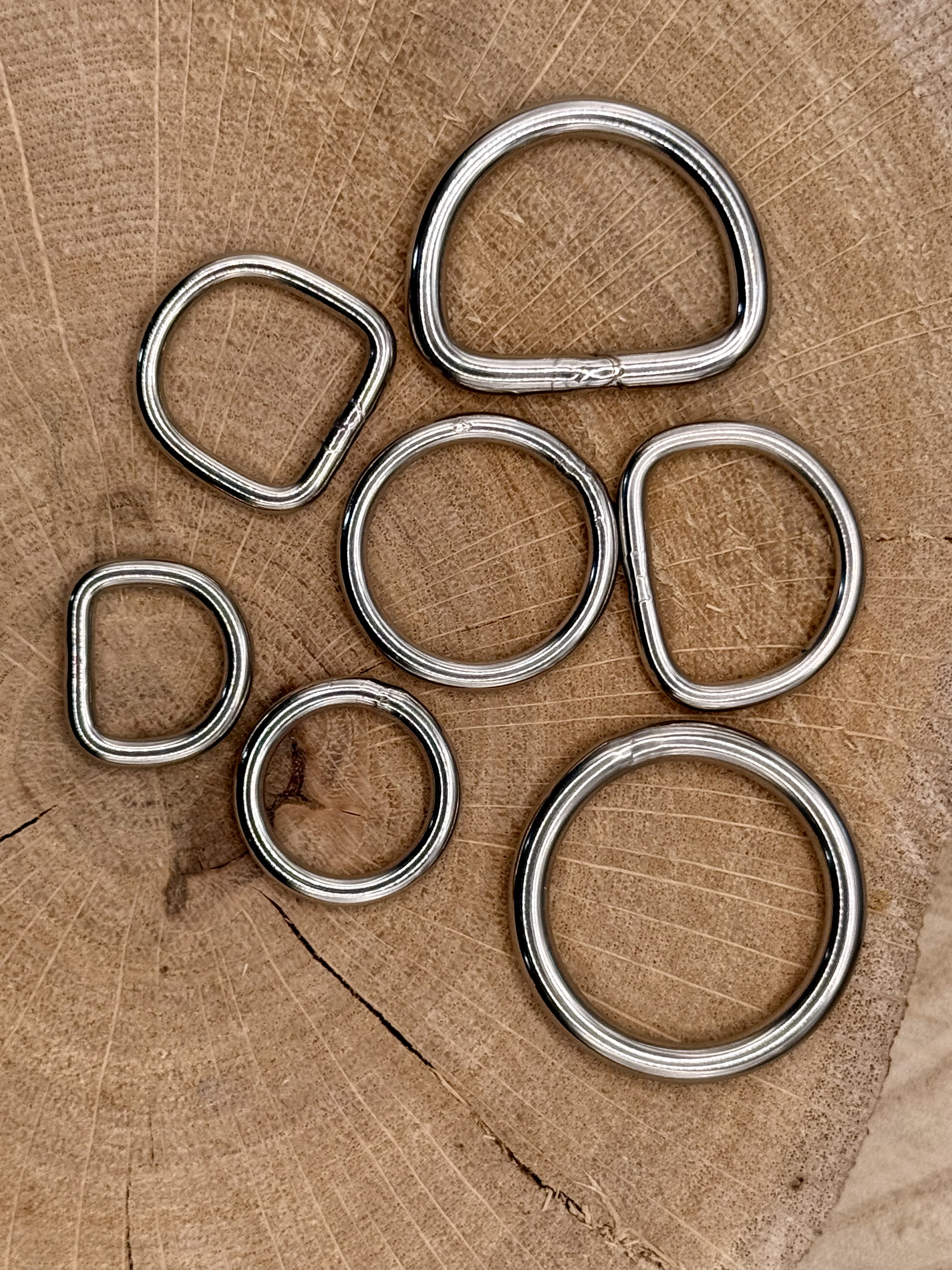 Biothane Hundeleine, 16mm, verstellbar, pink & redbrown (2.005)